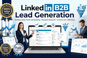 do b2b lead generation, linkedin leads, email finder