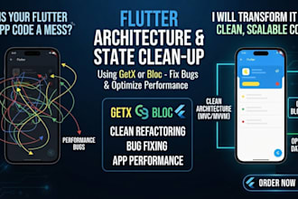 refactor and implement clean state management in your flutter app