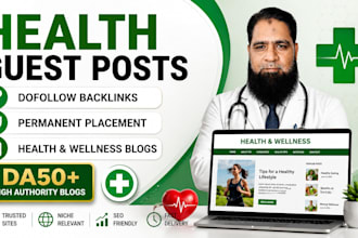 publish health niche guest posts on trusted websites