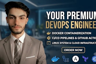 dockerize your application and set up github actions ci cd pipeline