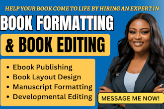 book formatting, kindle ebook, paperback and KDP book layout