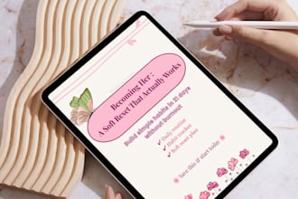 design custom digital planners, journals and trackers