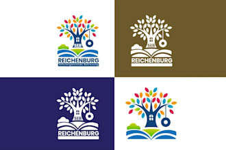 design supplementary school care kids care logo