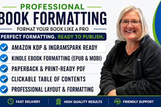 do book formatting paperback formatting kindle ebook formatting