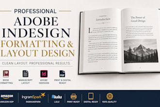 do adobe indesign formatting, manuscript layout, editorial, whitepaper design