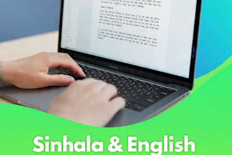 do fast and accurate sinhala and english typing