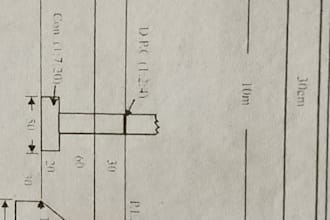 draft structural foundation plans and column layouts in autocad
