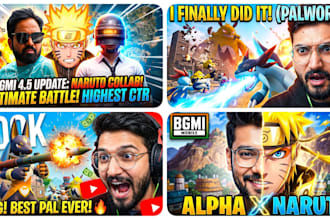 do seo and also creat youtube gaming thumbnail