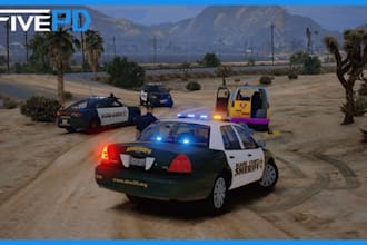 develop fivepd, lspdfr, nopixel inspired fivem police rp server and scripts