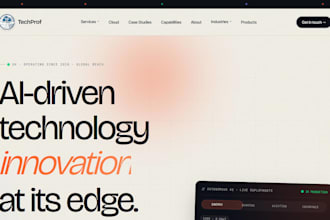 make websites for you