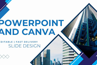 design modern powerpoint and canva slides