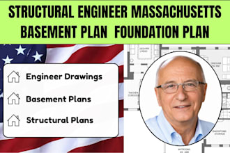 structural engineer massachusetts basement plan framing and foundation plan