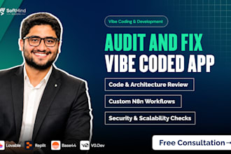 audit and fix your lovable, replit or vibe coded app