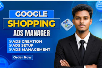 setup, manage, and optimize google shopping  for ecommerce