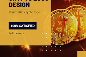 design a professional crypto, forex and trading logo