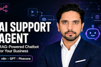 build an ai customer support agent trained on your business data using rag