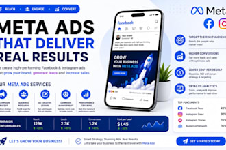 build a modern responsive business website with SEO and meta ads support