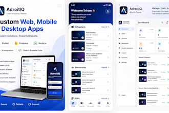 build custom web, mobile, or desktop software