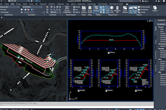 civil 3d grading plan road stormwater excav vehicle tracking