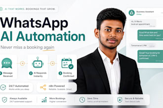 build an ai whatsapp chatbot for you