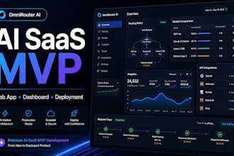 build your ai web app or saas mvp