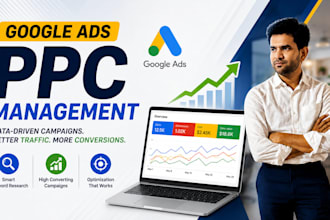 setup and manage google ads PPC campaigns for search and shopping