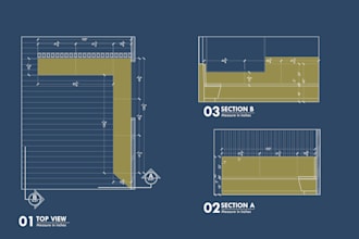 be able to redraw architectural plans in autocad