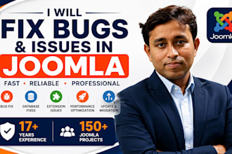 fix joomla bugs, errors, PHP issues and custom extensions