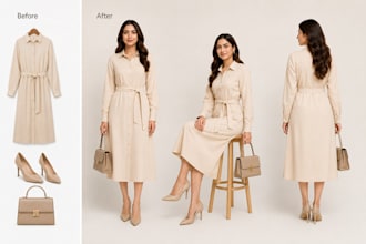 create ai clothing model photography for fashion brands