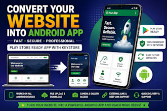 convert your website into an android app