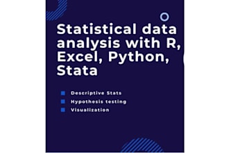 do data analysis and interpretations through stata software