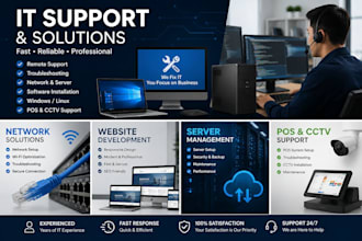 provide professional IT support and troubleshooting