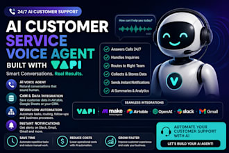 build an ai customer service voice agent with vapi
