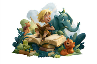 illustrate children book illustration