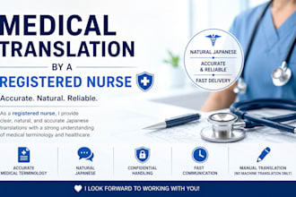 translate medical documents into natural japanese
