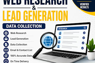 do web research and lead generation