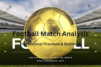 write professional football match previews and sports analysis