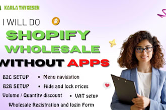 do shopify wholesale channel area wholesale pricing b2b b2c without shopify app