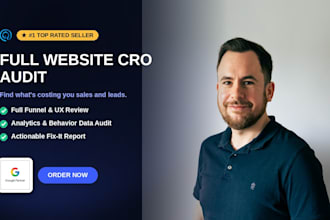 do a full website cro audit to increase sales and leads
