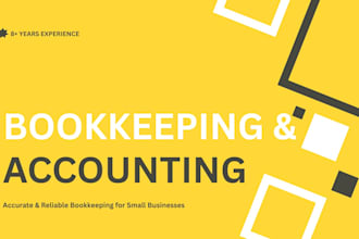 do monthly bookkeeping in quick books online and myob