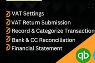 do tax accounting and bookkeeping for UK company