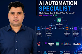 develop n8n automation, n8n workflow, ai automation, or n8n ai agent