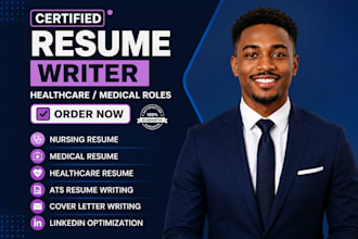 write medical resume, healthcare resume, and nursing resume ats optimization