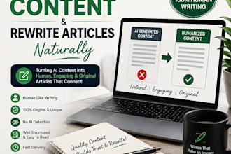 humanize ai generated content and rewrite it