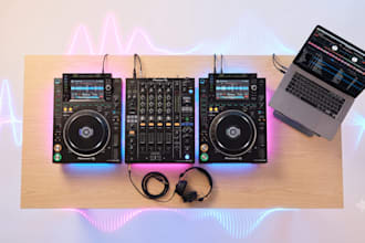 create a custom dj mix for your party, event, or radio show