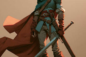 dnd, fantasy character and dnd character