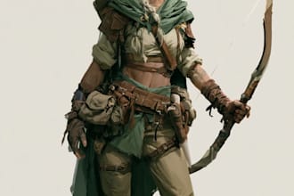 dnd character or dnd character design