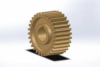 create 3d mechanical, engineering models using solid works