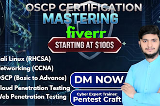 teach you oscp preparation using kali linux one to one now