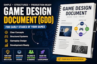 provide game design consultation for your early stage game